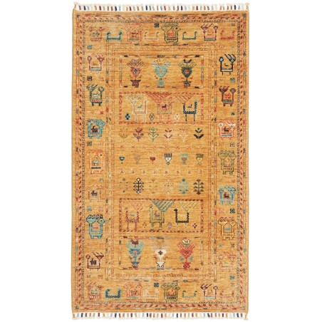 Tappeto Rubin Pakistan marrone arancione 76x128