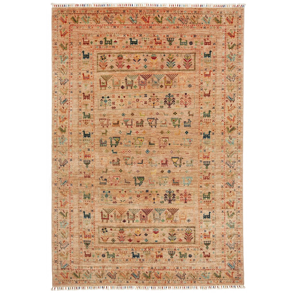 Tappeto Rubin Pakistan marrone 164x244 Tappeto Rubin Pakistan marrone 164x244