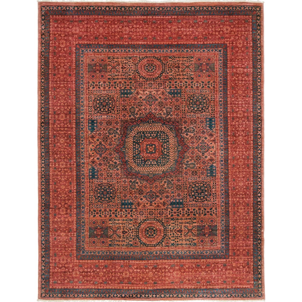 Tappeto Mamlouk Pakistan marrone 148x199 Tappeto Mamlouk Pakistan marrone 148x199