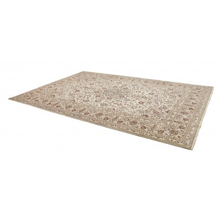 Tappeto Kashan Persia beige verde 248x358