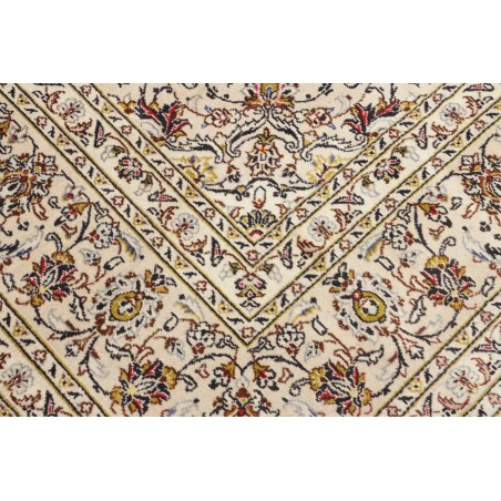 Tappeto Kashan Persia beige verde 248x358