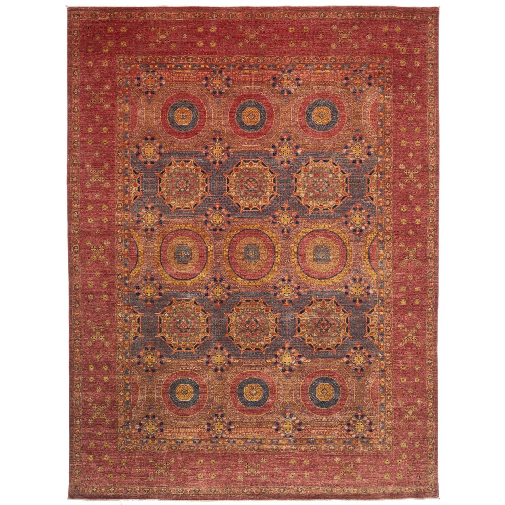 Tappeto Mamlouk Pakistan marrone 275x372 Tappeto Mamlouk Pakistan marrone 275x372