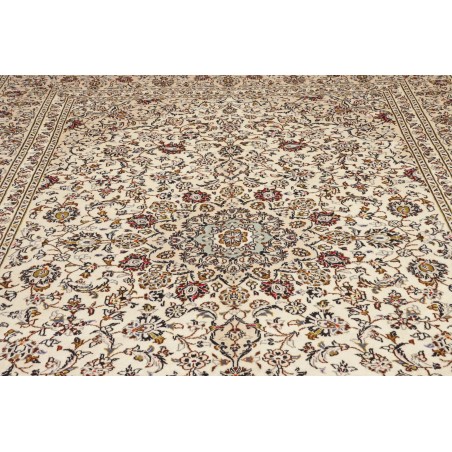 Tappeto Kashan Persia beige verde 248x358