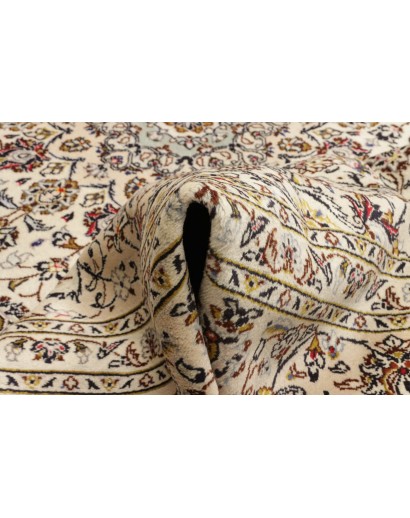 Tappeto Kashan Persia beige verde 248x358