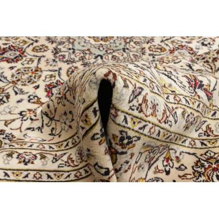 Tappeto Kashan Persia beige verde 248x358