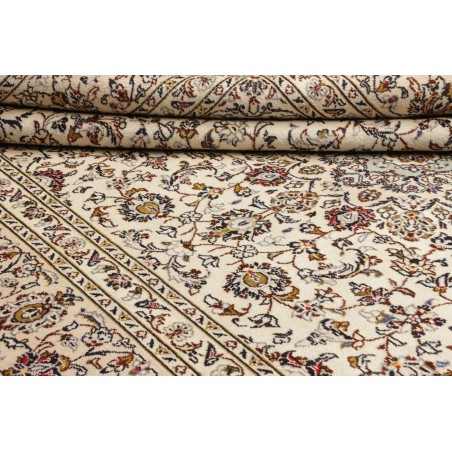 Tappeto Kashan Persia beige verde 248x358