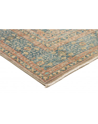 Tappeto Mamlouk Pakistan marrone azzurro 122x183