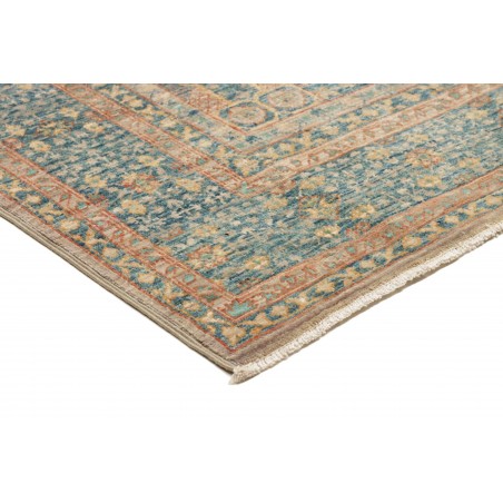 Tappeto Mamlouk Pakistan marrone azzurro 122x183