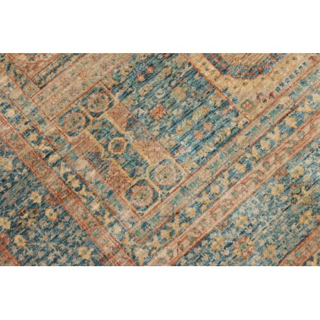 Tappeto Mamlouk Pakistan marrone azzurro 122x183
