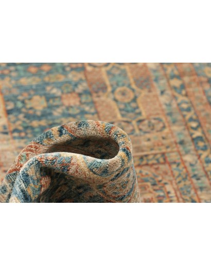 Tappeto Mamlouk Pakistan marrone azzurro 122x183