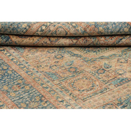 Tappeto Mamlouk Pakistan marrone azzurro 122x183