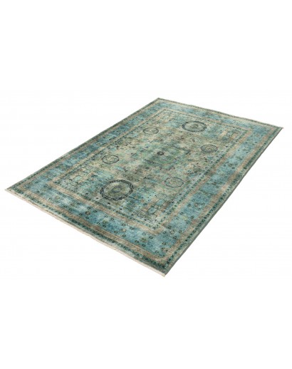 Tappeto Mamlouk Pakistan bianco grigio 125x181