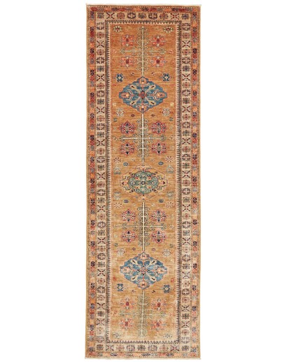 Tappeto Kazak Fine Pakistan marrone 80x255