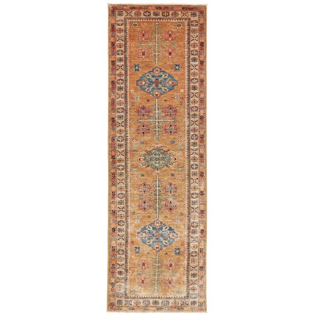 Tappeto Kazak Fine Pakistan marrone 80x255