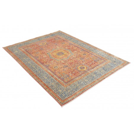 Tappeto Mamlouk Pakistan marrone azzurro 151x206