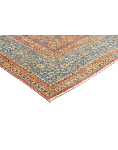 Tappeto Mamlouk Pakistan marrone azzurro 151x206