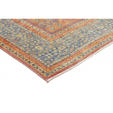 Tappeto Mamlouk Pakistan marrone azzurro 151x206