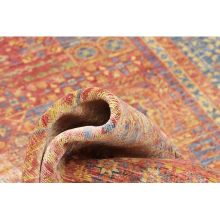 Tappeto Mamlouk Pakistan marrone azzurro 151x206