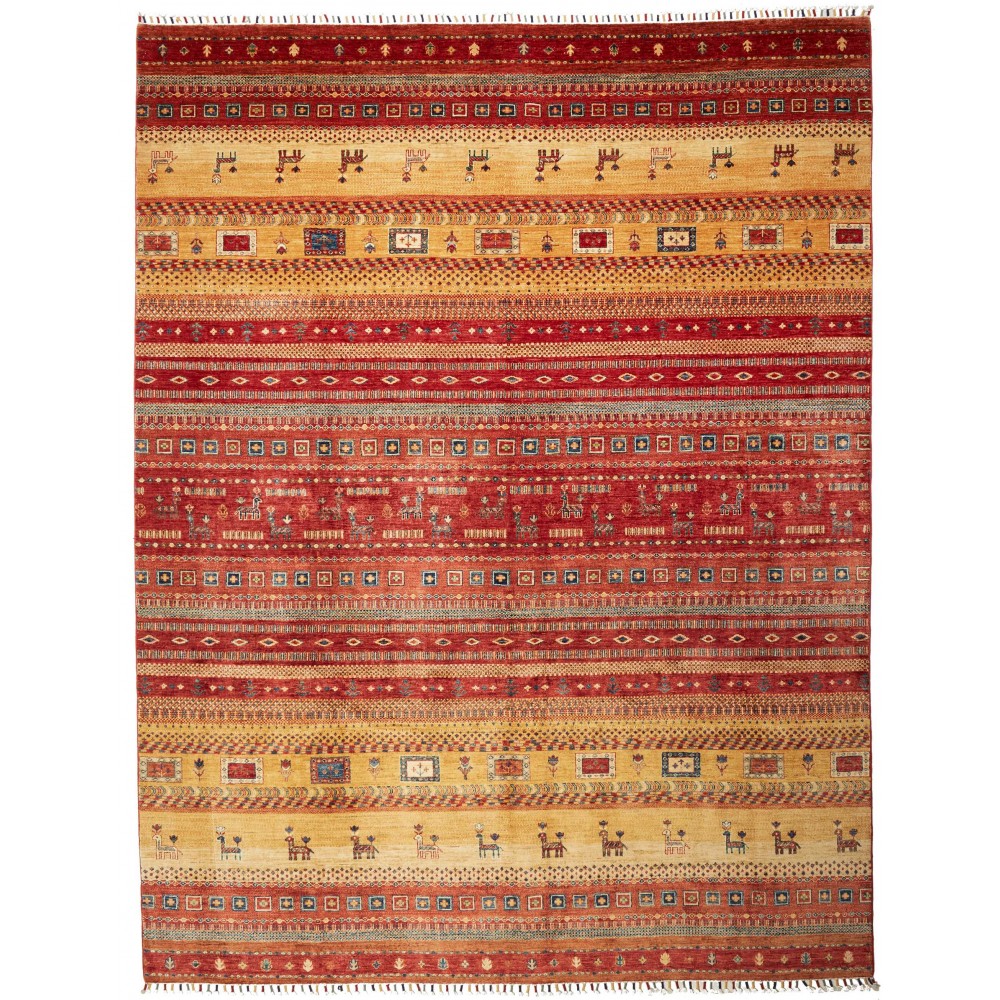 Tappeto Siva Pakistan marrone 275x360 Tappeto Siva Pakistan marrone 275x360