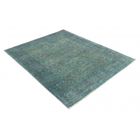 Tappeto Mamlouk Pakistan azzurro grigio 150x193