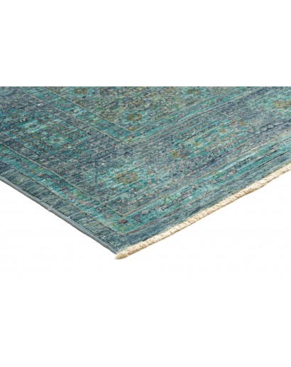 Tappeto Mamlouk Pakistan azzurro grigio 150x193