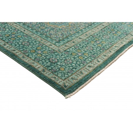 Tappeto Mamlouk Pakistan azzurro bianco 201x308