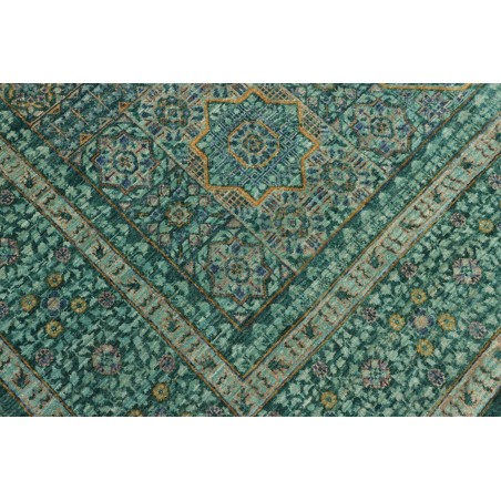Tappeto Mamlouk Pakistan azzurro bianco 201x308