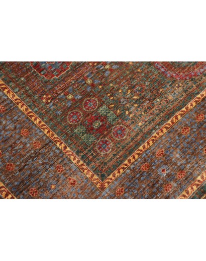 Tappeto Mamlouk Pakistan verde giallo 175x236