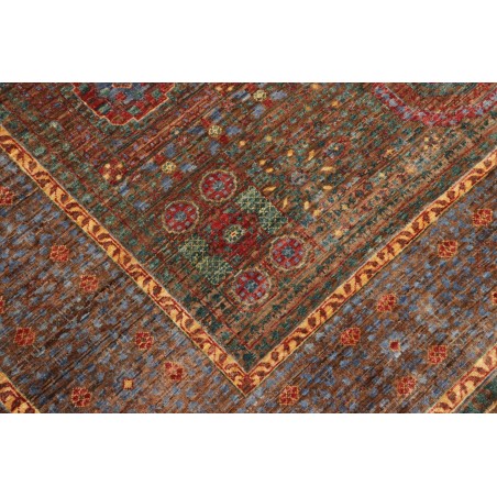 Tappeto Mamlouk Pakistan verde giallo 175x236