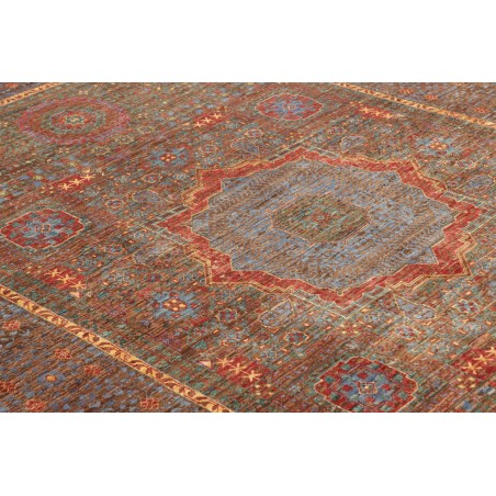 Tappeto Mamlouk Pakistan verde giallo 175x236