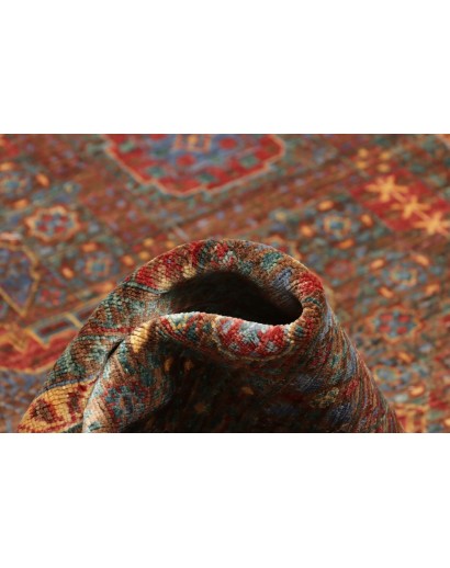 Tappeto Mamlouk Pakistan verde giallo 175x236