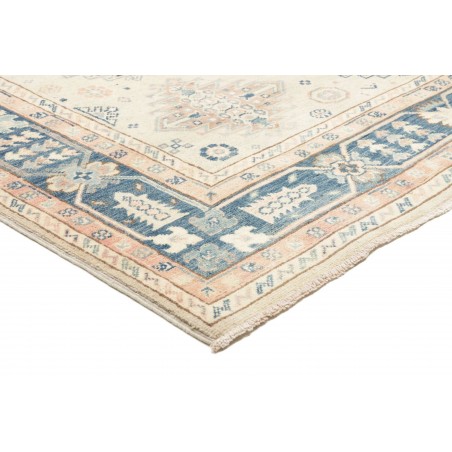 Tappeto Kazak Afghanistan bianco grigio 173x237