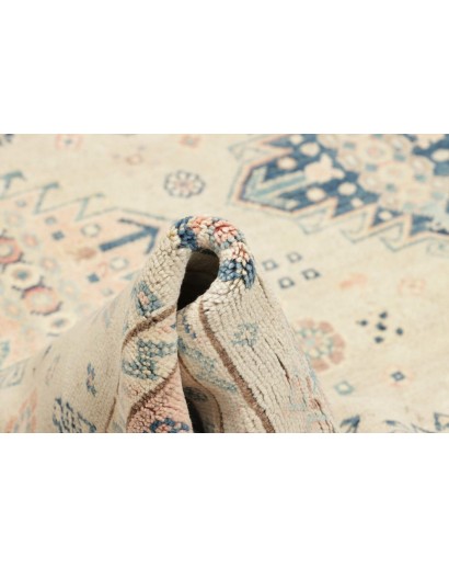 Tappeto Kazak Afghanistan bianco grigio 173x237