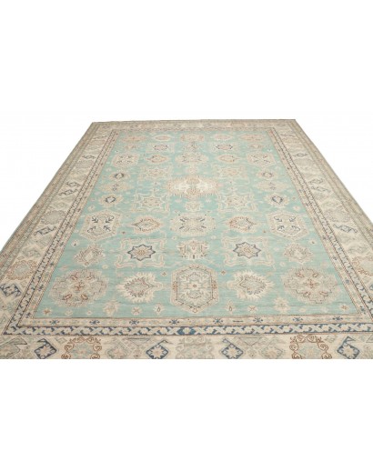 Tappeto Kazak Fine Pakistan beige bianco 276x365