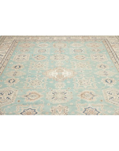 Tappeto Kazak Fine Pakistan beige bianco 276x365