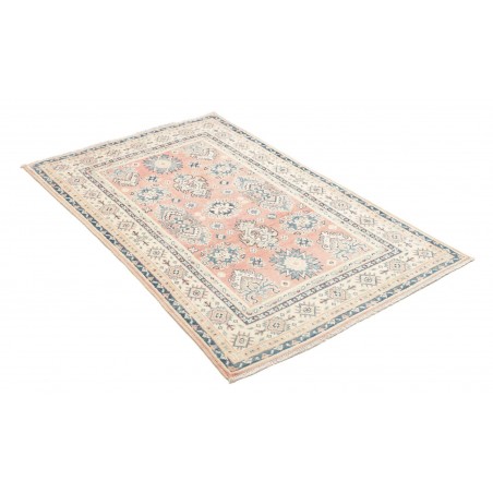 Tappeto Kazak Afghanistan bianco azzurro 95x155