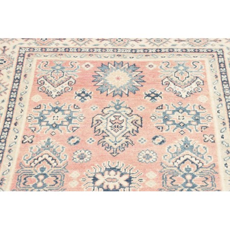 Tappeto Kazak Afghanistan bianco azzurro 95x155