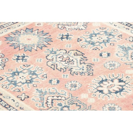 Tappeto Kazak Afghanistan bianco azzurro 95x155