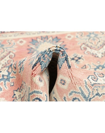 Tappeto Kazak Afghanistan bianco azzurro 95x155