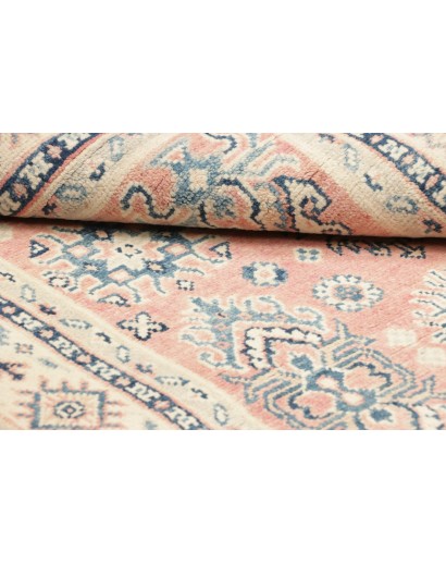Tappeto Kazak Afghanistan bianco azzurro 95x155