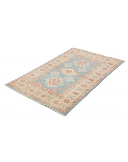 Tappeto Kazak Afghanistan bianco beige 99x149