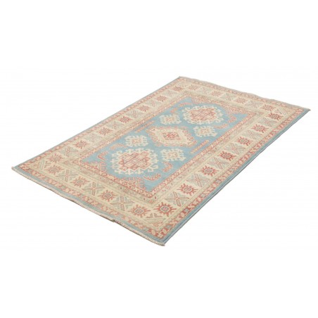 Tappeto Kazak Afghanistan bianco beige 99x149