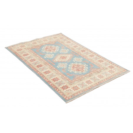 Tappeto Kazak Afghanistan bianco beige 99x149