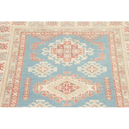 Tappeto Kazak Afghanistan bianco beige 99x149