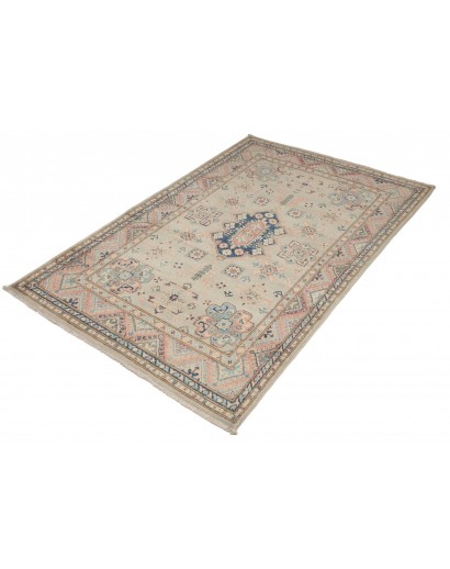Tappeto Kazak Afghanistan beige bianco 118x177