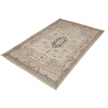 Tappeto Kazak Afghanistan beige bianco 118x177
