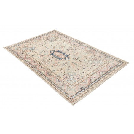 Tappeto Kazak Afghanistan beige bianco 118x177