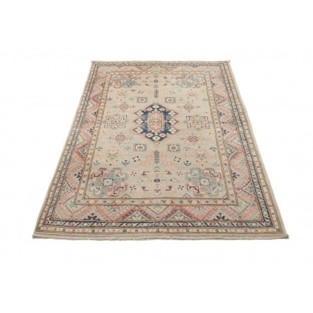 Tappeto Kazak Afghanistan beige bianco 118x177