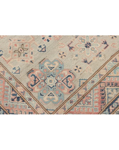 Tappeto Kazak Afghanistan beige bianco 118x177