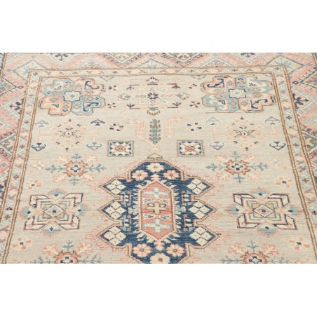 Tappeto Kazak Afghanistan beige bianco 118x177